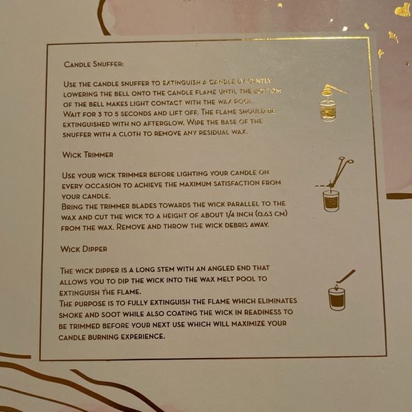 HuntingTon Home Candle Snuffer, Wick Trimmer & Dipper Set Brand New. - Picture 4 of 5